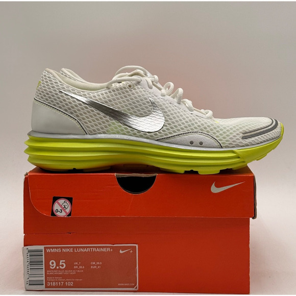 Nike LUNARTRAINER+ Women's NEW Running Sneaker White US Size 9.5 - Picture 11 of 11